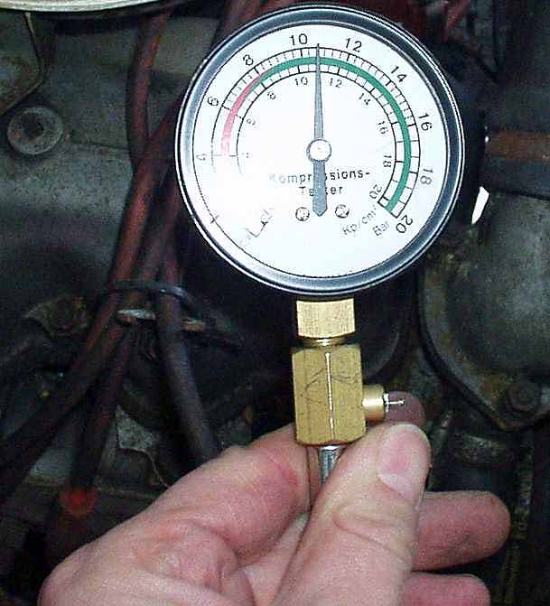 Kompression des ersten Zylinders